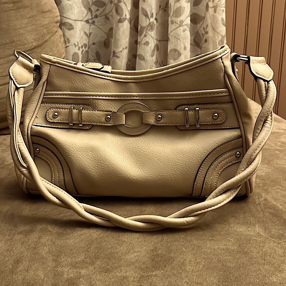 Rossetti, twisted handle handbag, like new.